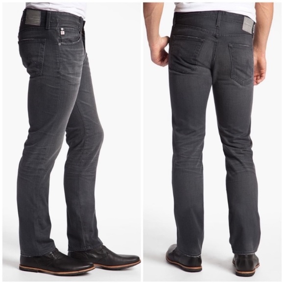 AG Adriano Goldschmied Matchbox Slim Straight Legs Jeans Washed Stone Gray Sz 29 - Picture 8 of 8